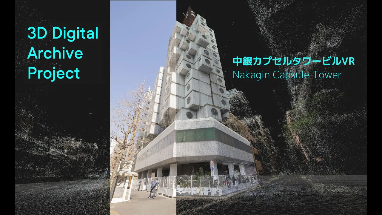 Nakagin Capsule Tower 3DDA