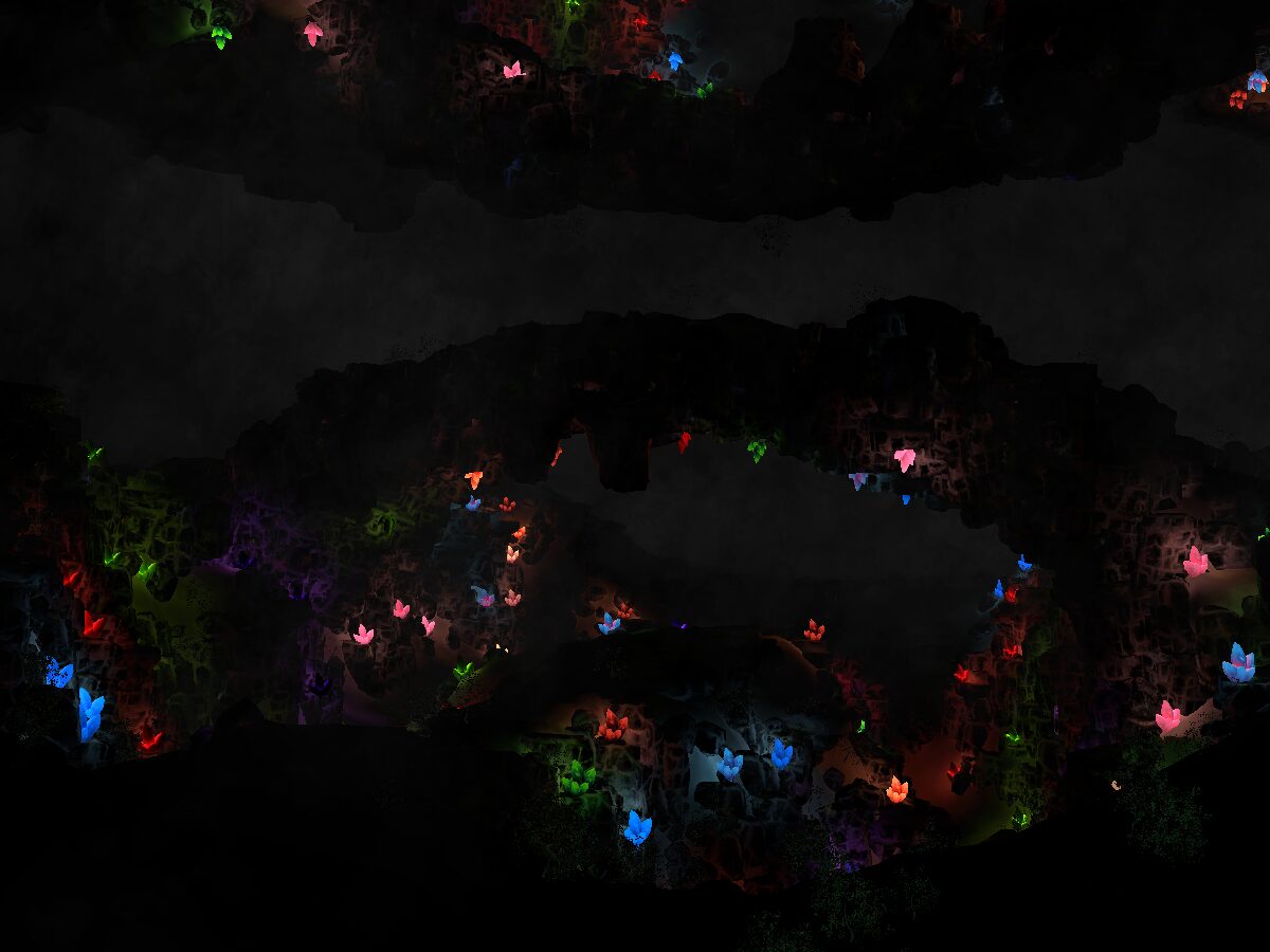 Forgotten Battlegrounds of a Inverse Cave