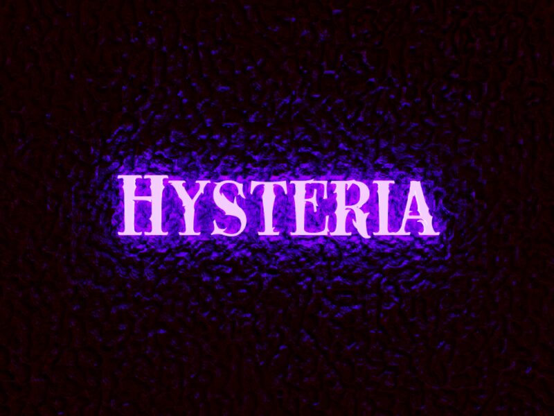 HYSTERIA （Horror） v1․0