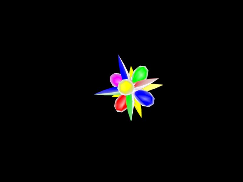 3D Flower Box Screensaver