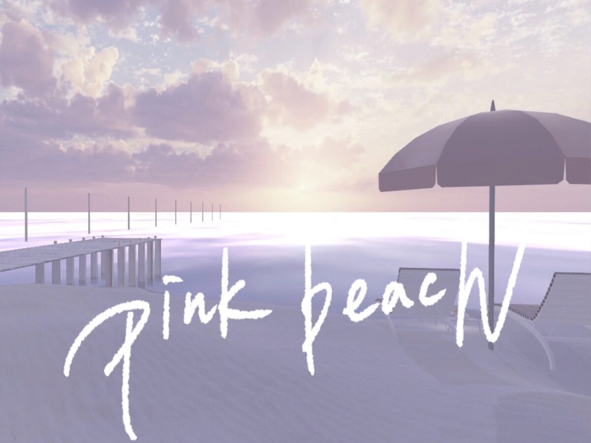 pink beach