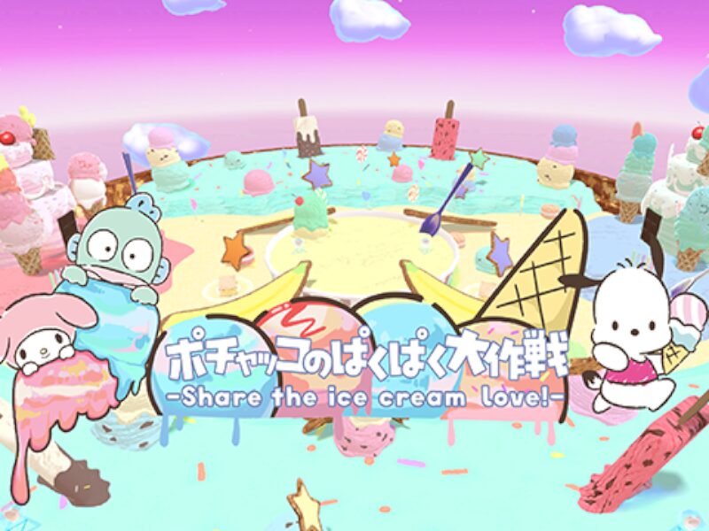 SANRIO Vfes POCHACCO'S NOM-NOM PARTY-Share the ice cream loveǃ-