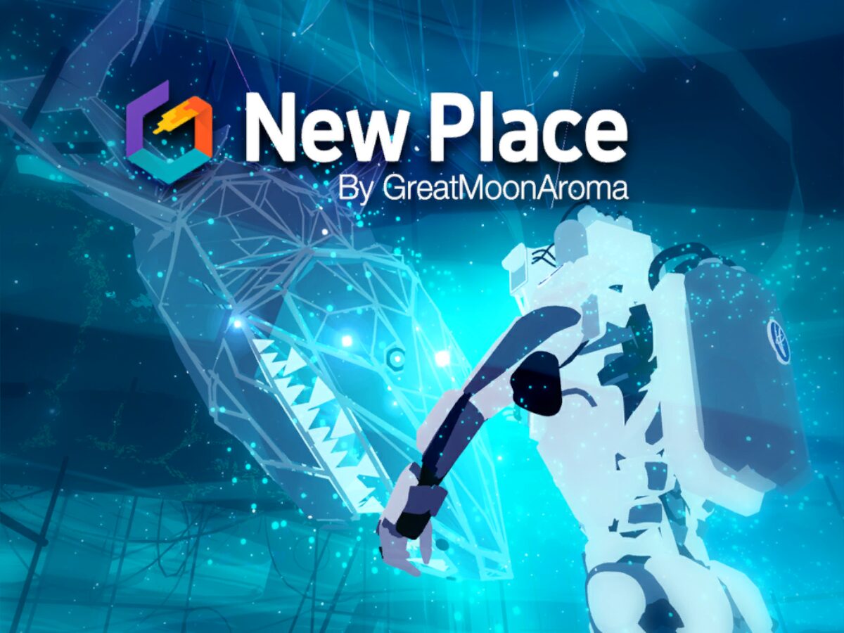 VR art 'New place'