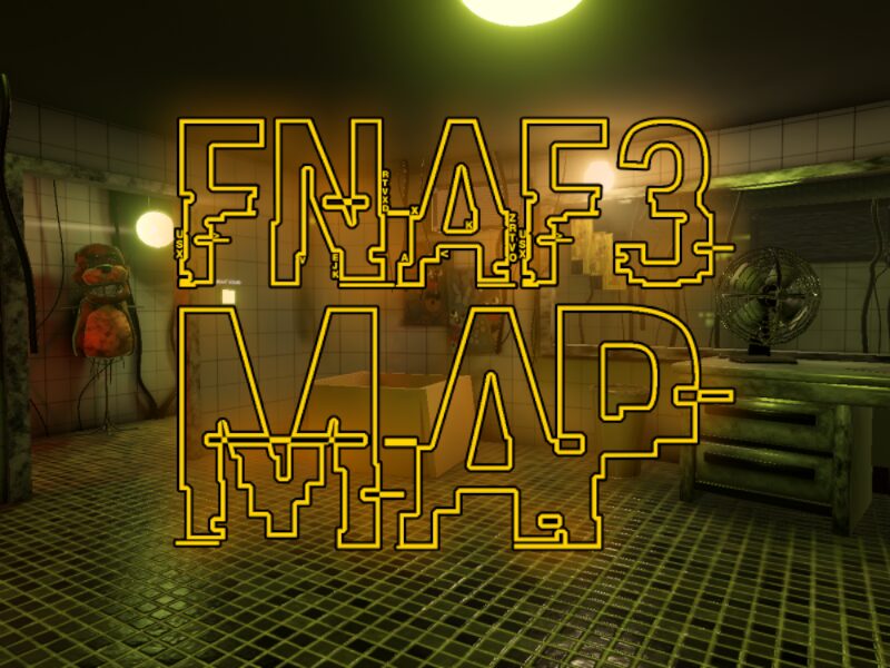 Five Nights At Freddy's 3 Map