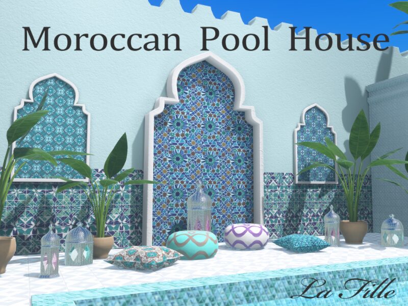 La Fille Moroccan Pool House