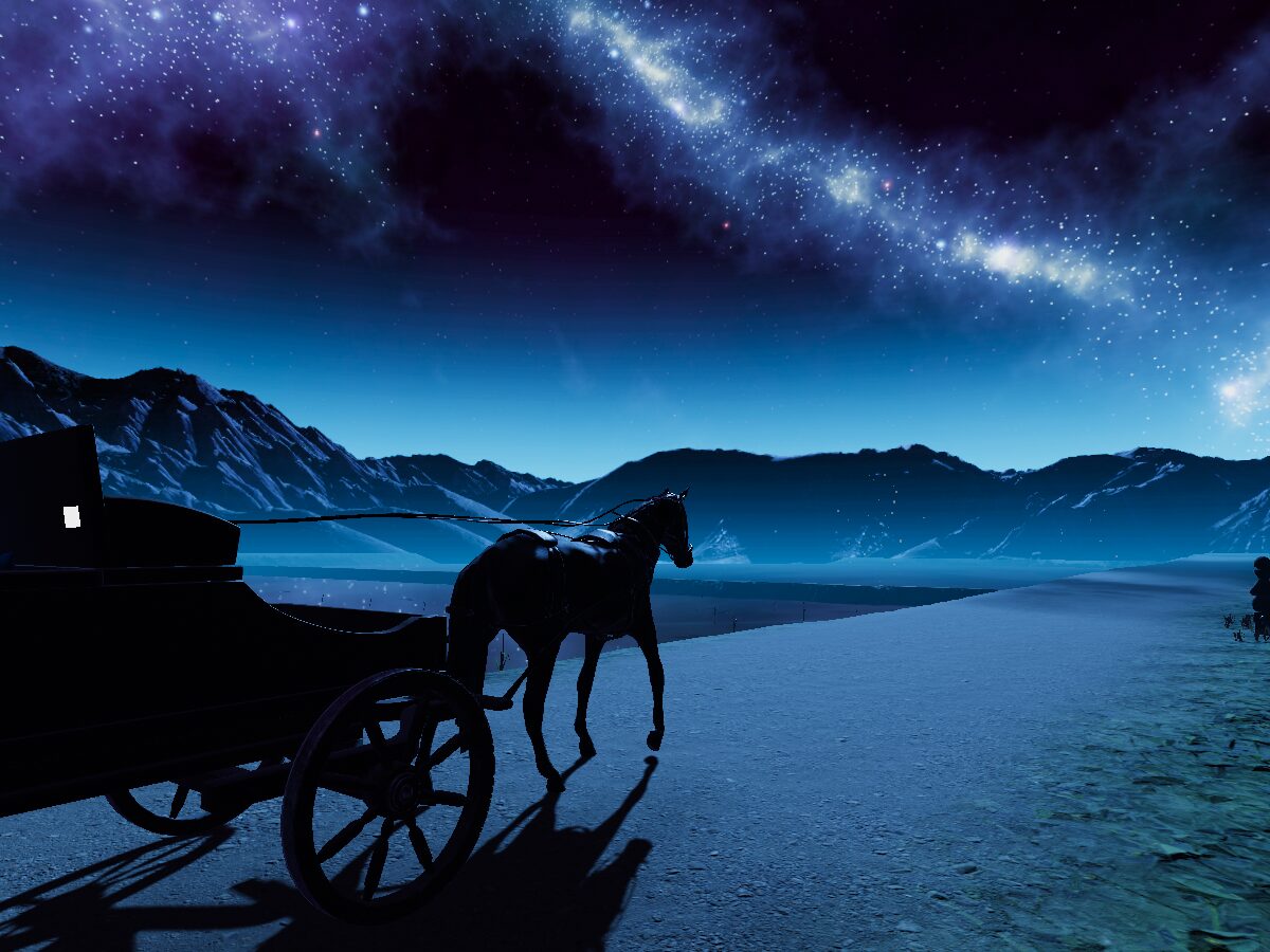 A Starry Carriage Ride