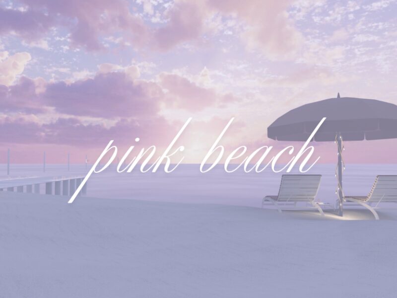 pink beach