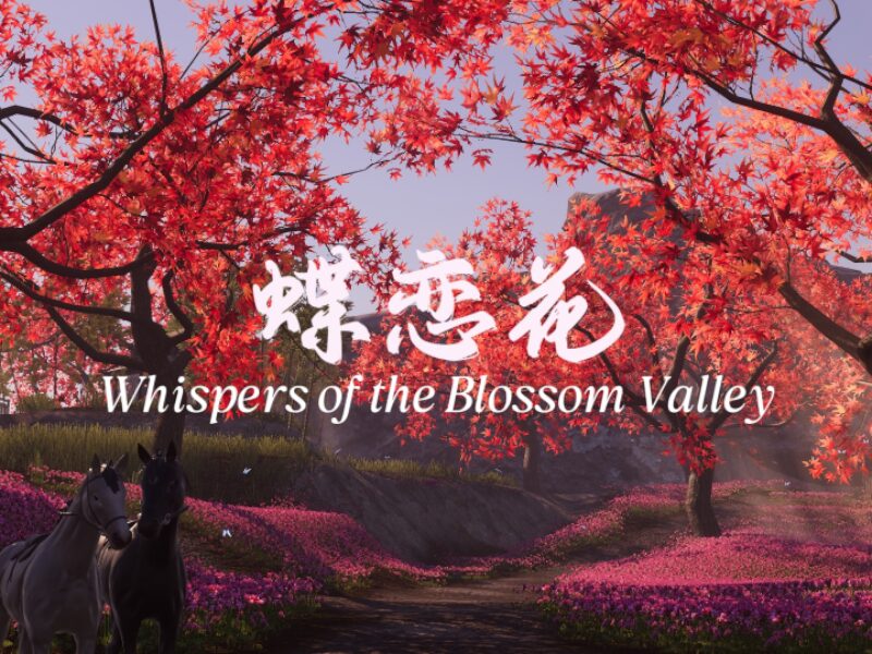 蝶恋花 - Whispers of the Blossom Valley