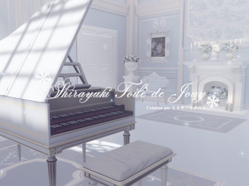 白雪トワル・ド・ジュイ-shirayuki toile de jouy-